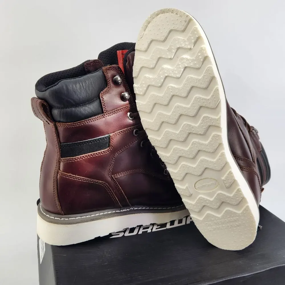 NIB Sureway 819WP Men's Size 13 Work Boot Full Grain Leather Waterproof‎